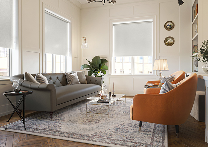 Shimmer (Blackout), Silver Birch - Twist&Fit Roller Blind - Image 7